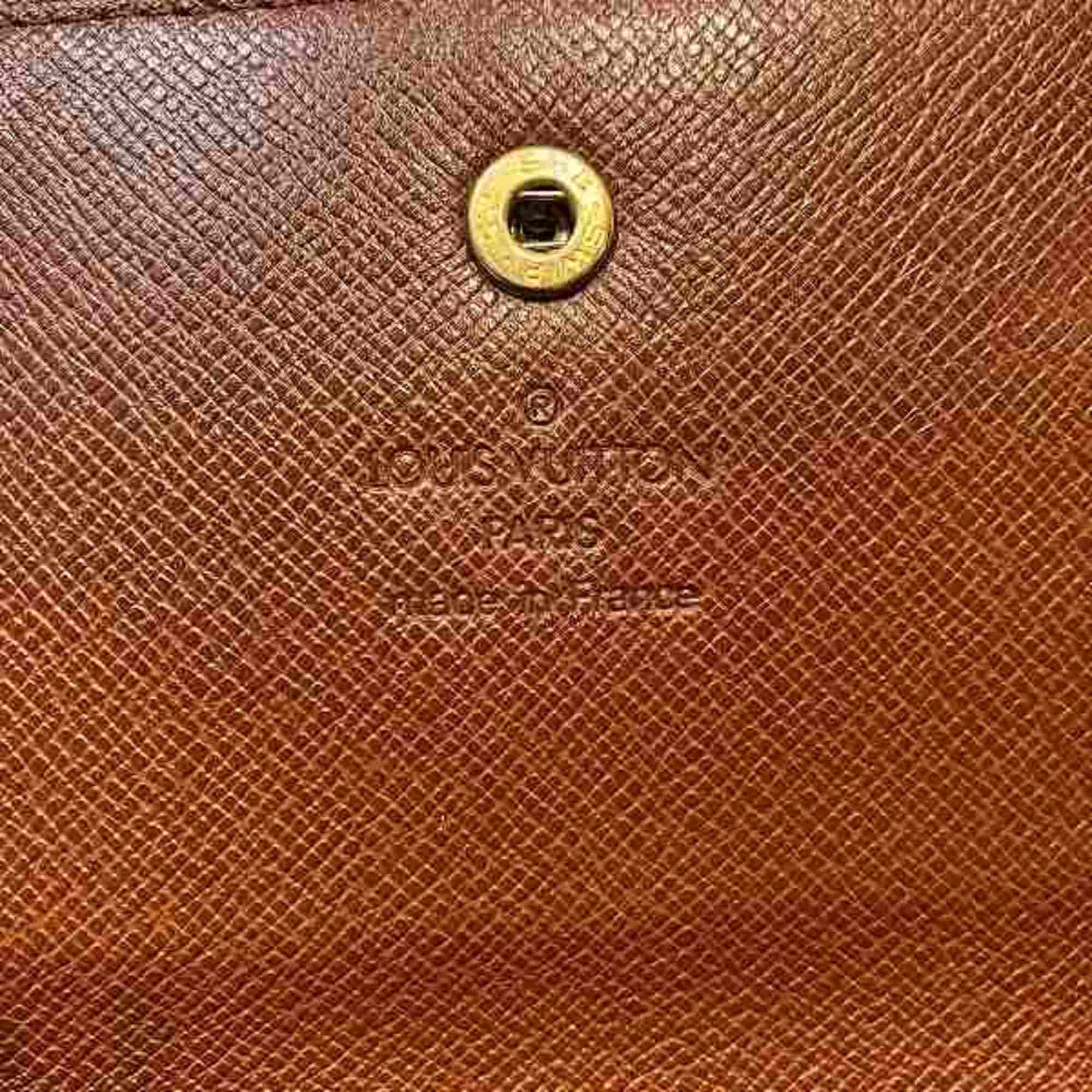 Louis Vuitton Monogram Pochette Passport M60135 Tri-fold Wallet Long Men's Women's