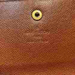 Louis Vuitton Monogram Pochette Passport M60135 Tri-fold Wallet Long Men's Women's