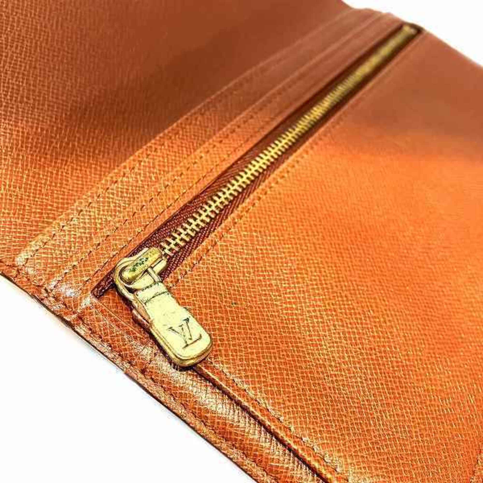 Louis Vuitton Monogram Pochette Passport M60135 Tri-fold Wallet Long Men's Women's