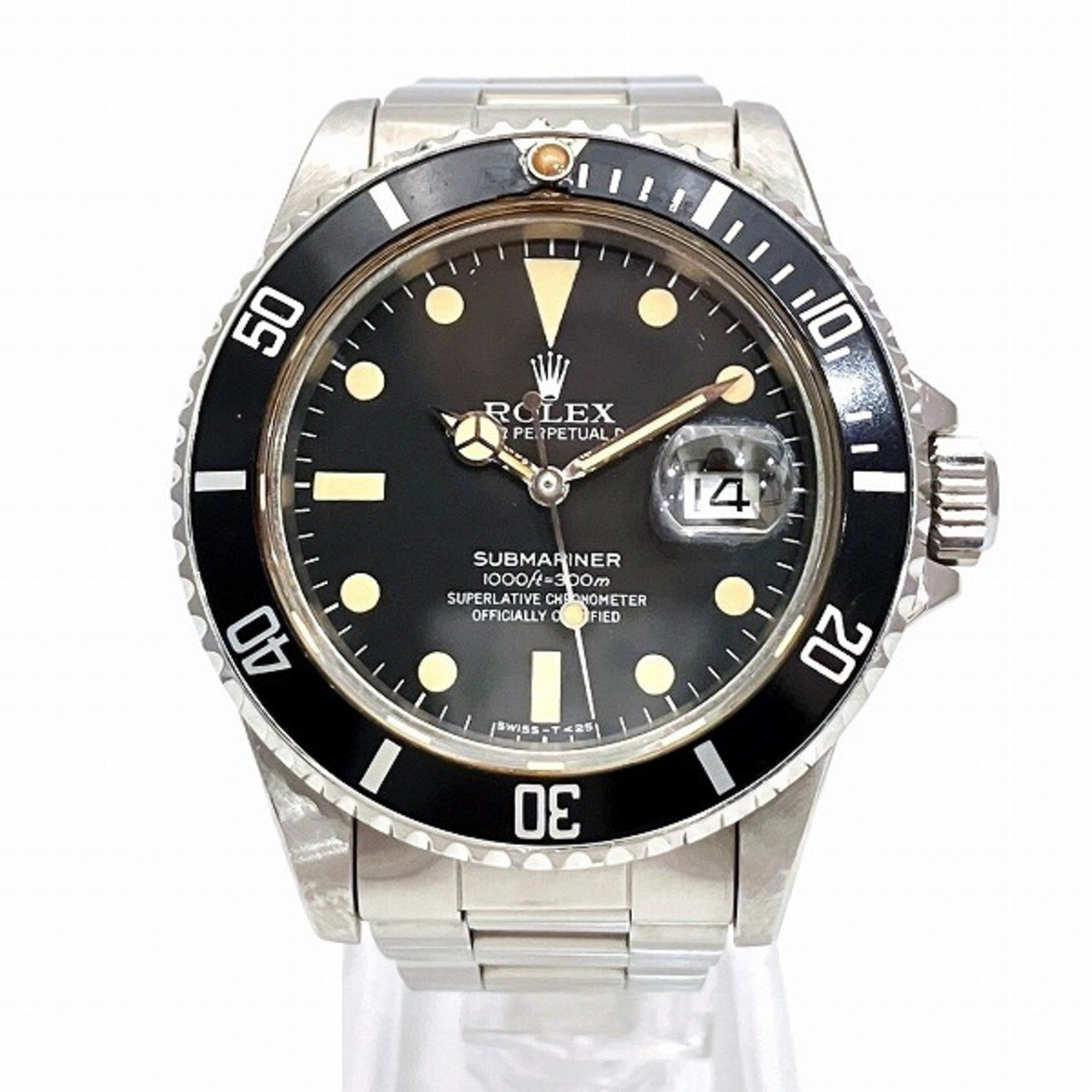 Rolex Submariner 16800 7th Series Automatic Watch Men's