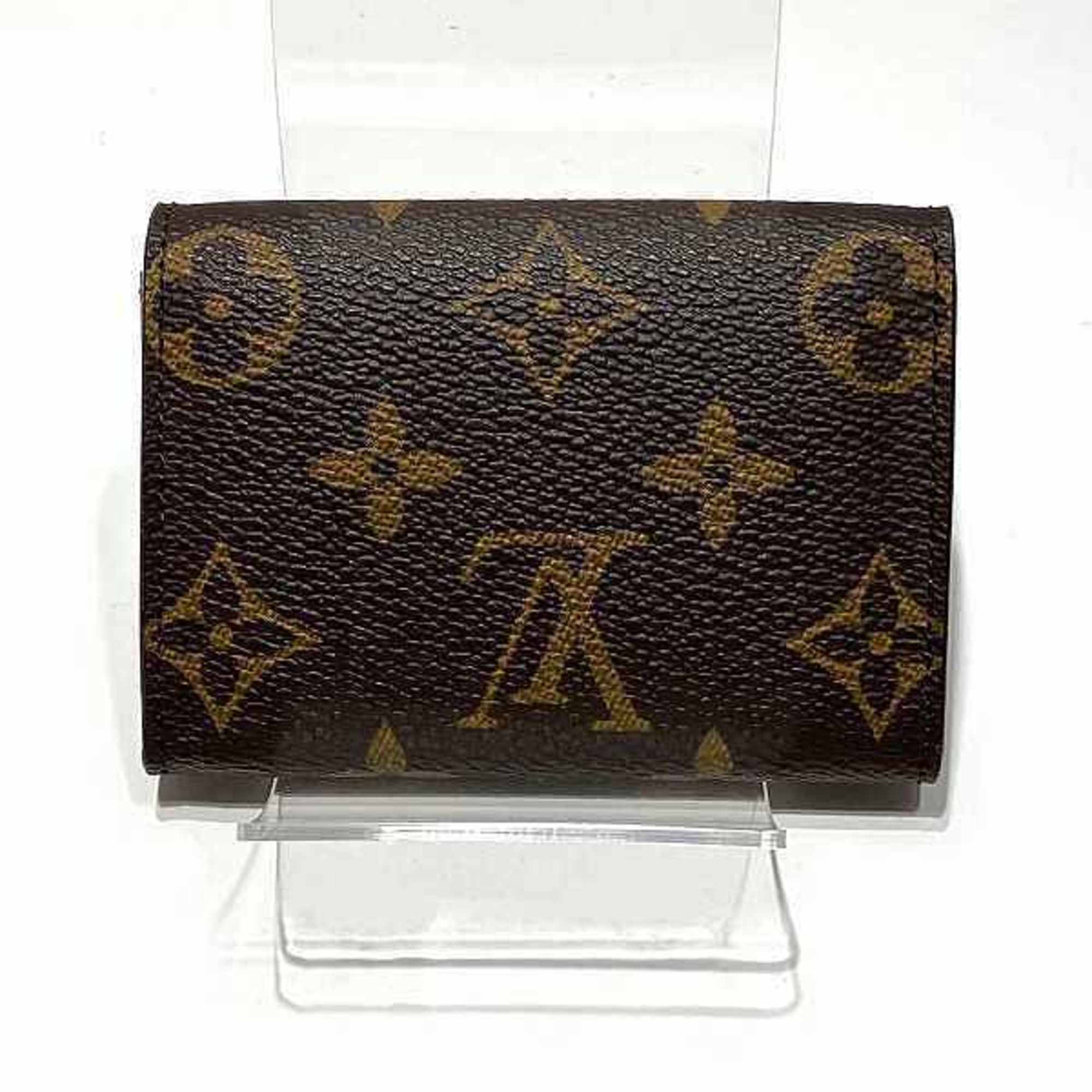 Louis Vuitton Monogram Porto Monnaie Plat M61930 Wallets and coin cases for men women, accessories