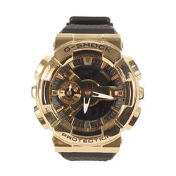 G-SHOCK GM-110G-1A9JF Metal Covered Analog-Digital Watch Black Metallic Gold CASIO