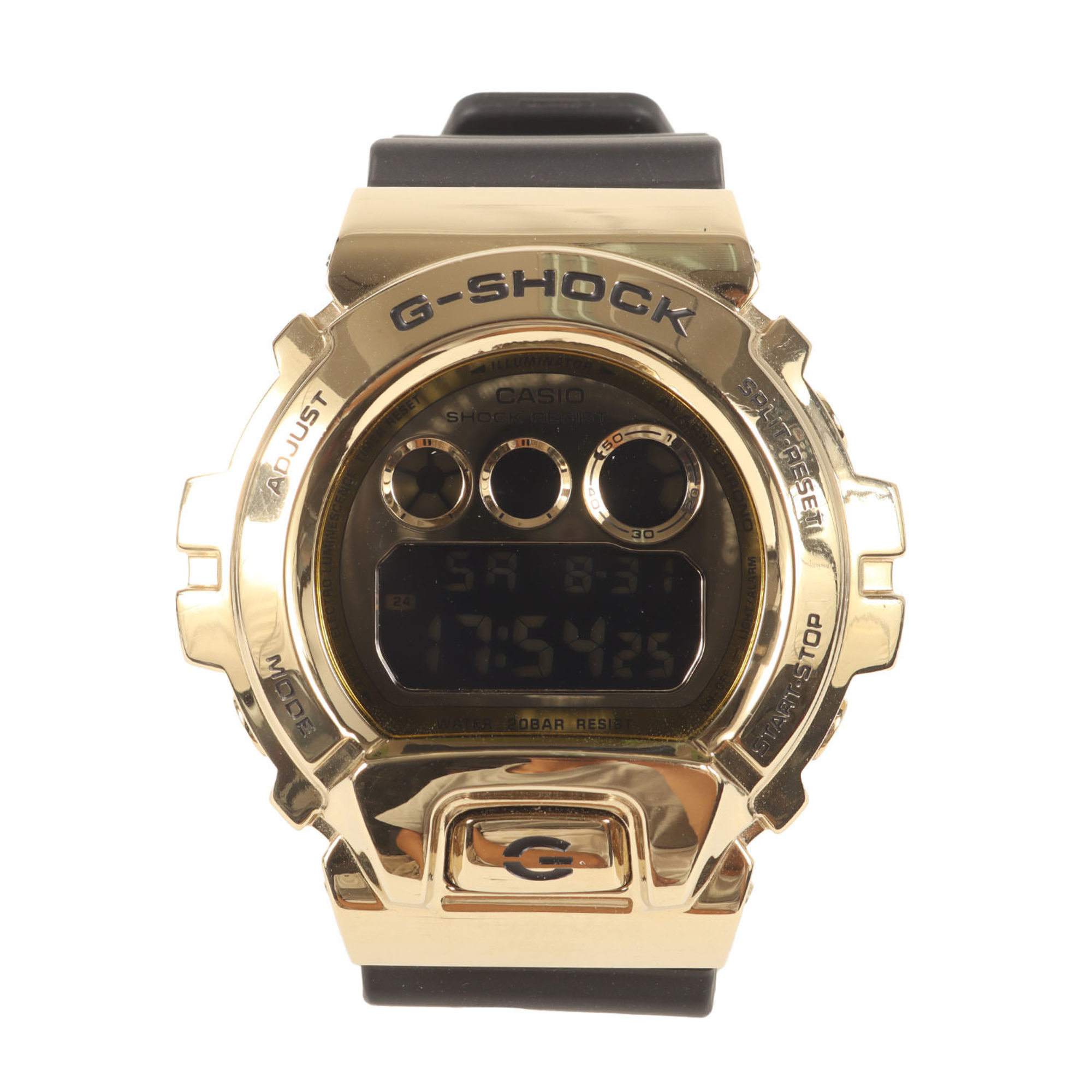 G-SHOCK GM-6900G-9DR / GM-6900G-9JF Metal Covered Watch Black Metallic Gold CASIO