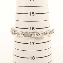 HERMES Hermes Cursive Model Chaine d'Ancre Bracelet dancre 16Link 70s - 90s 16 Links Silver Luxury