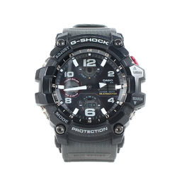 G-SHOCK GWG-100-1A8JF MUDMASTER Wristwatch Radio Solar Dustproof Mudproof Index Black CASIO