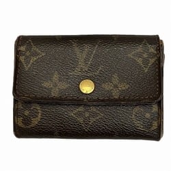 Louis Vuitton Monogram Porto Monnaie Plat M61930 Wallets and coin cases Men's women's wallets