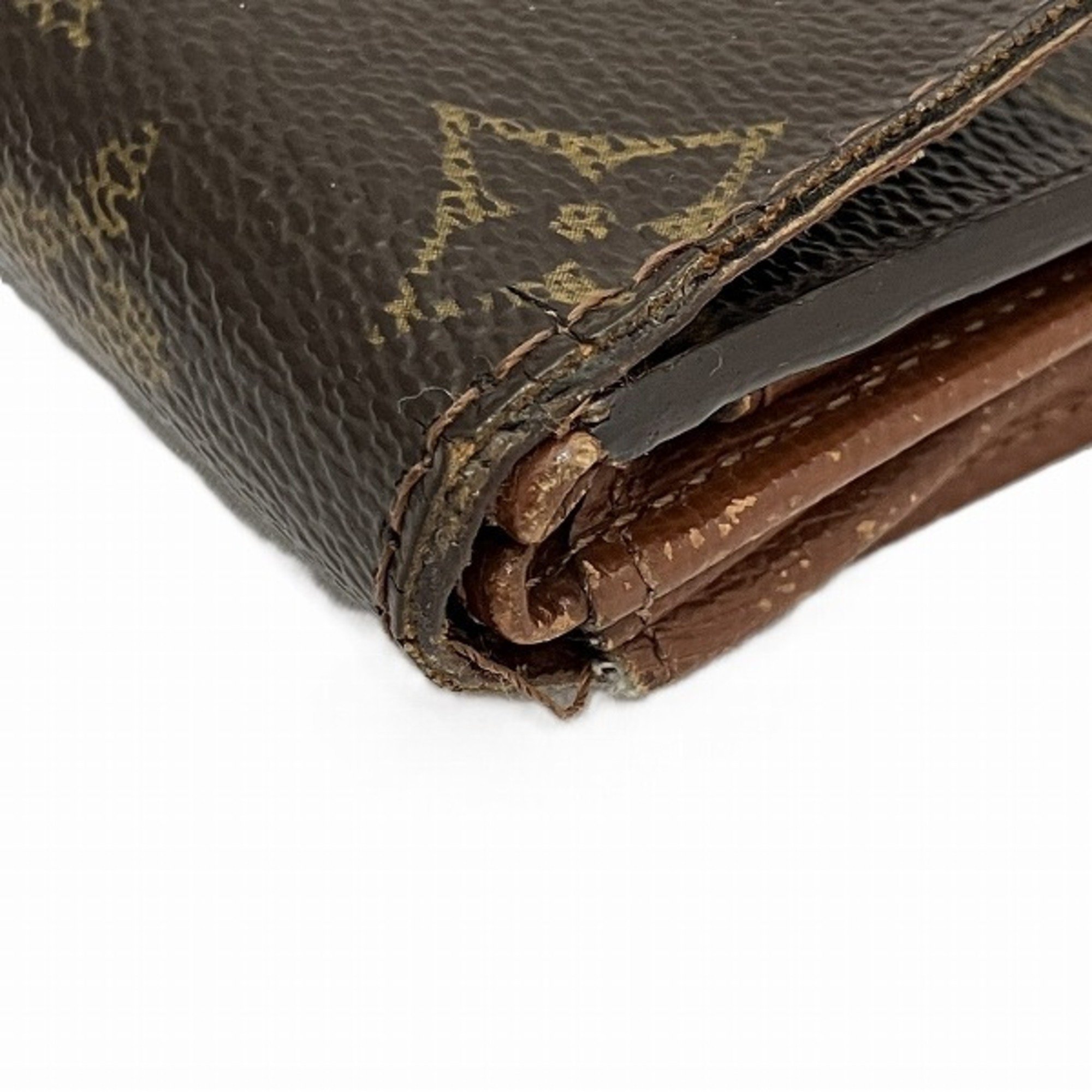 Louis Vuitton Monogram Porto Monnaie Plat M61930 Wallets and coin cases Men's women's wallets