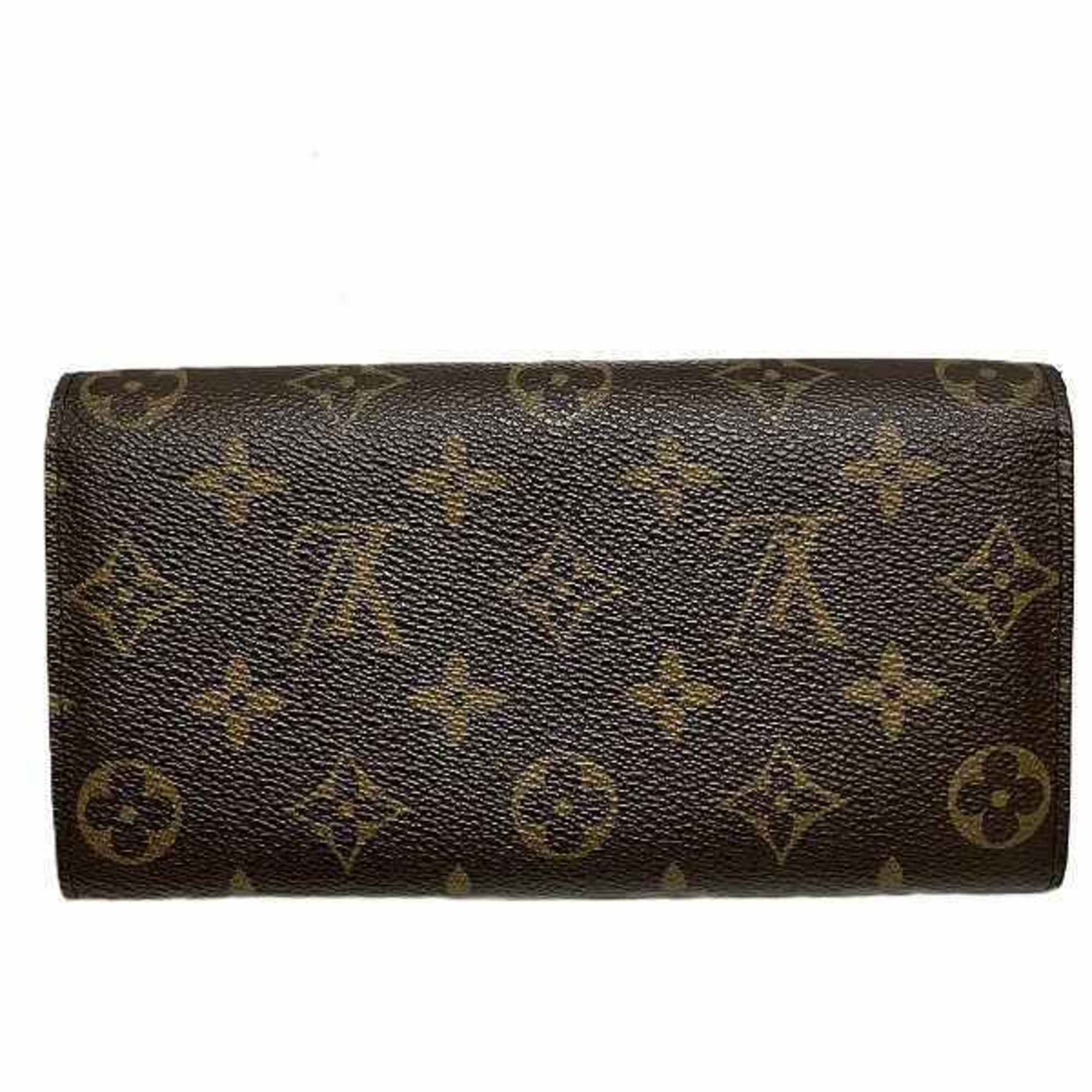 Louis Vuitton Monogram Portefeuille Sarah M61734 Long Wallet Bi-fold Men's Women's