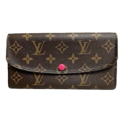 Louis Vuitton Monogram Portefeuille Emily M60697 Long Wallet for Women