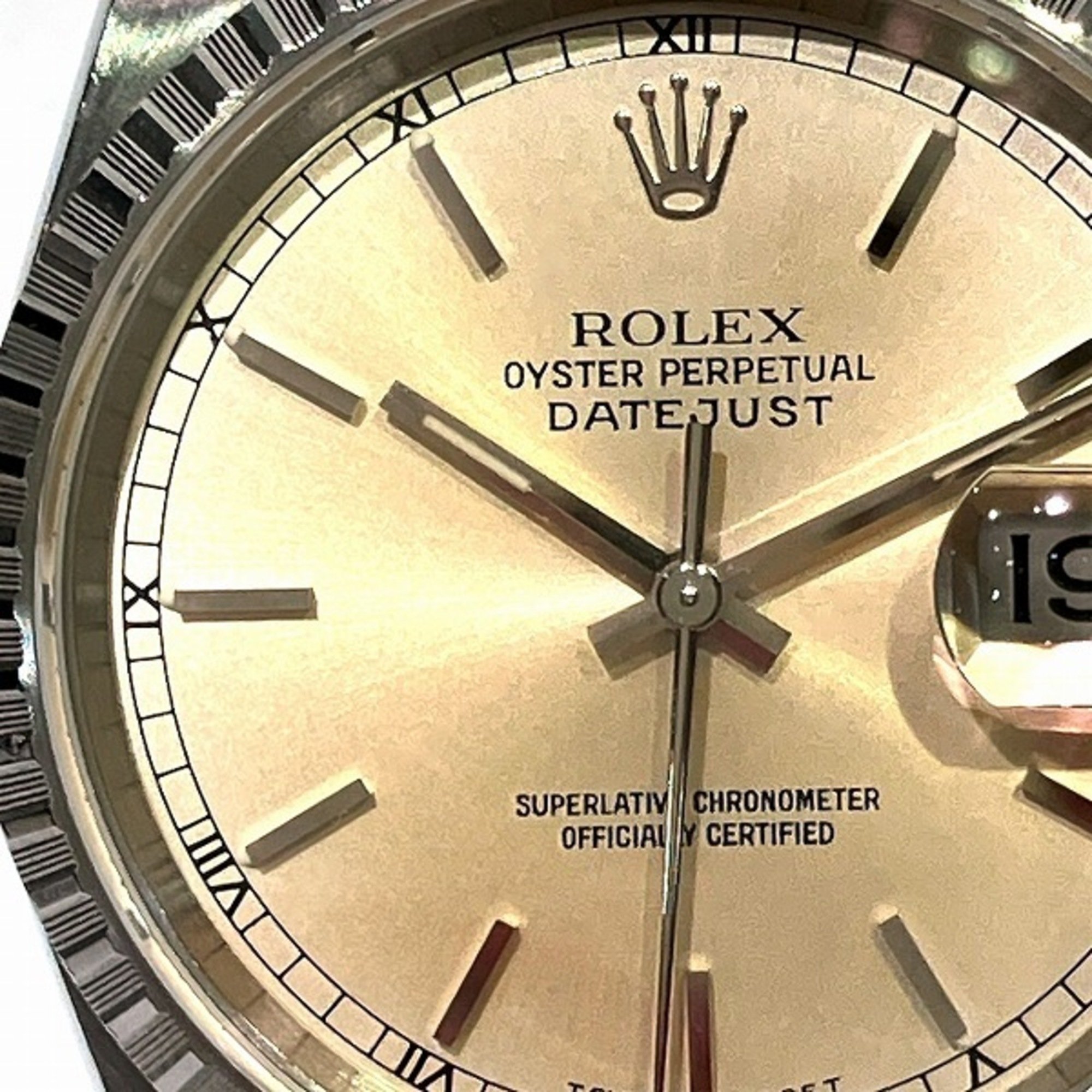 Rolex Datejust 16220 Automatic T-series Watch Men's