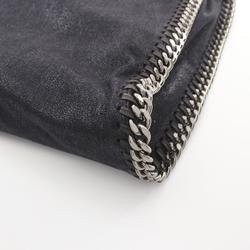 Stella McCartney Falabella Shaggy Deer Tote Bag, Faux Leather, Women's, Navy