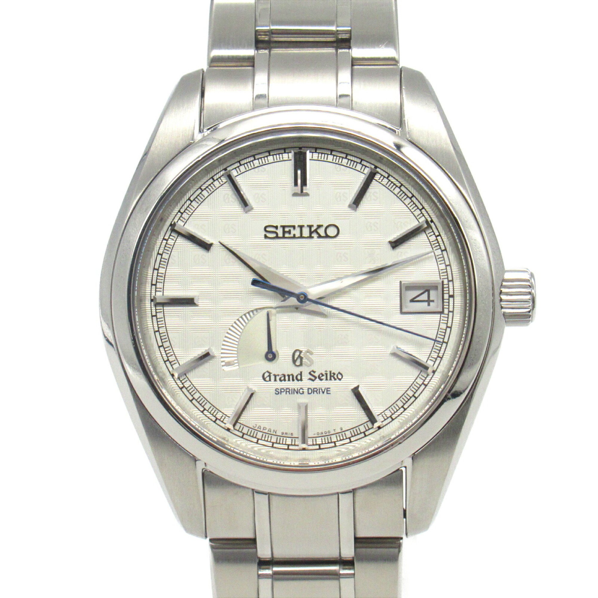 SEIKO Grand Seiko Spring Drive Watch Titanium Men's Silver SBGA109