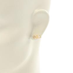 CELINE Triomphe Gourmet Stud Earrings GP (Gold Plated) Women's Gold 460BL6BRA