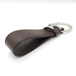 Tod's Key Ring Leather Men's Women's Brown XAMTSIGA200RLO9999