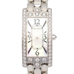 Harry Winston HARRY WINSTON Avenue C Watch K18WG (White Gold) Ladies White Shell 33 LQWW.M D3.1