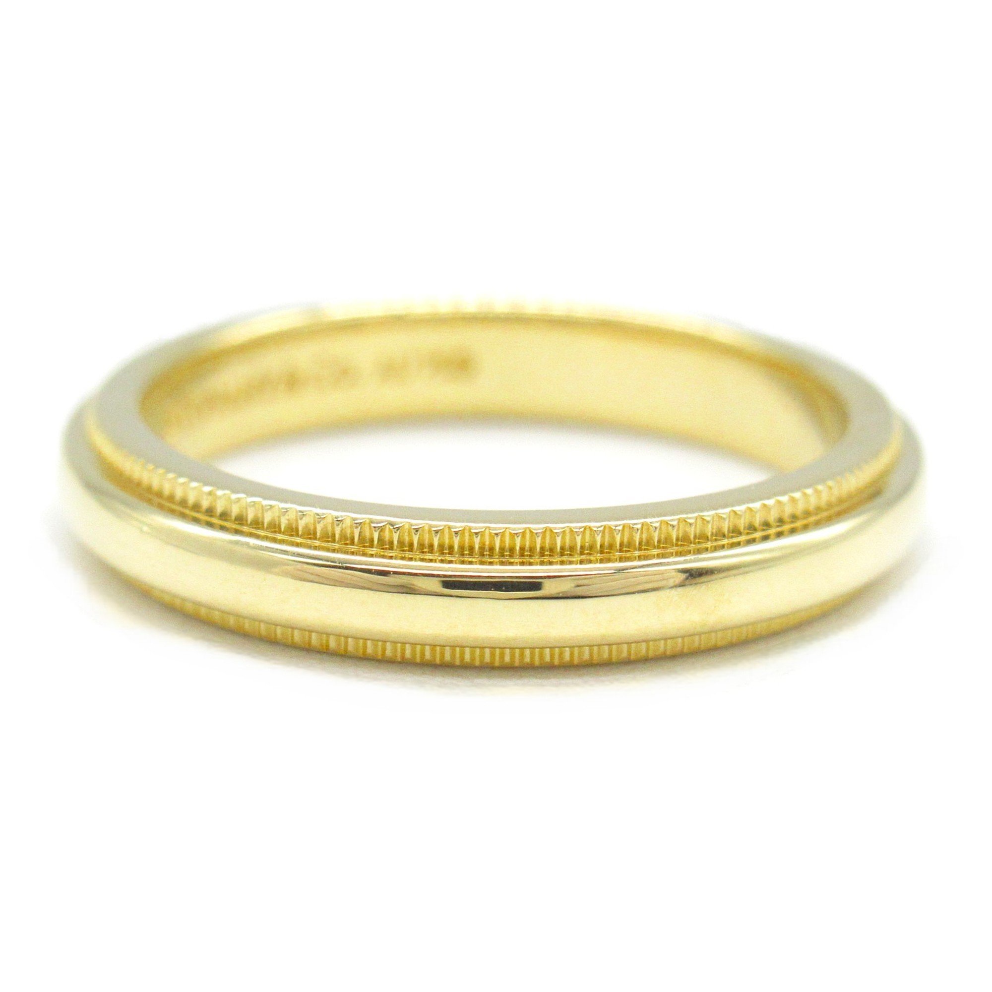 Tiffany & Co. Together Milgrain Ring, 18K Yellow Gold, Men's, Women's, Gold