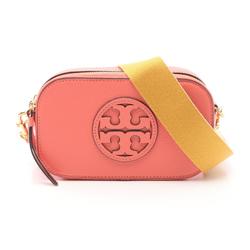 Tory Burch MILLER Crossbody Shoulder Bag Leather Women's Pink 158488650