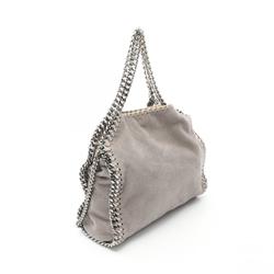 Stella McCartney Falabella Shoulder Bag, Faux Leather, Women's, Grey, 371223