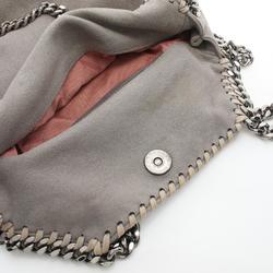 Stella McCartney Falabella Shoulder Bag, Faux Leather, Women's, Grey, 371223