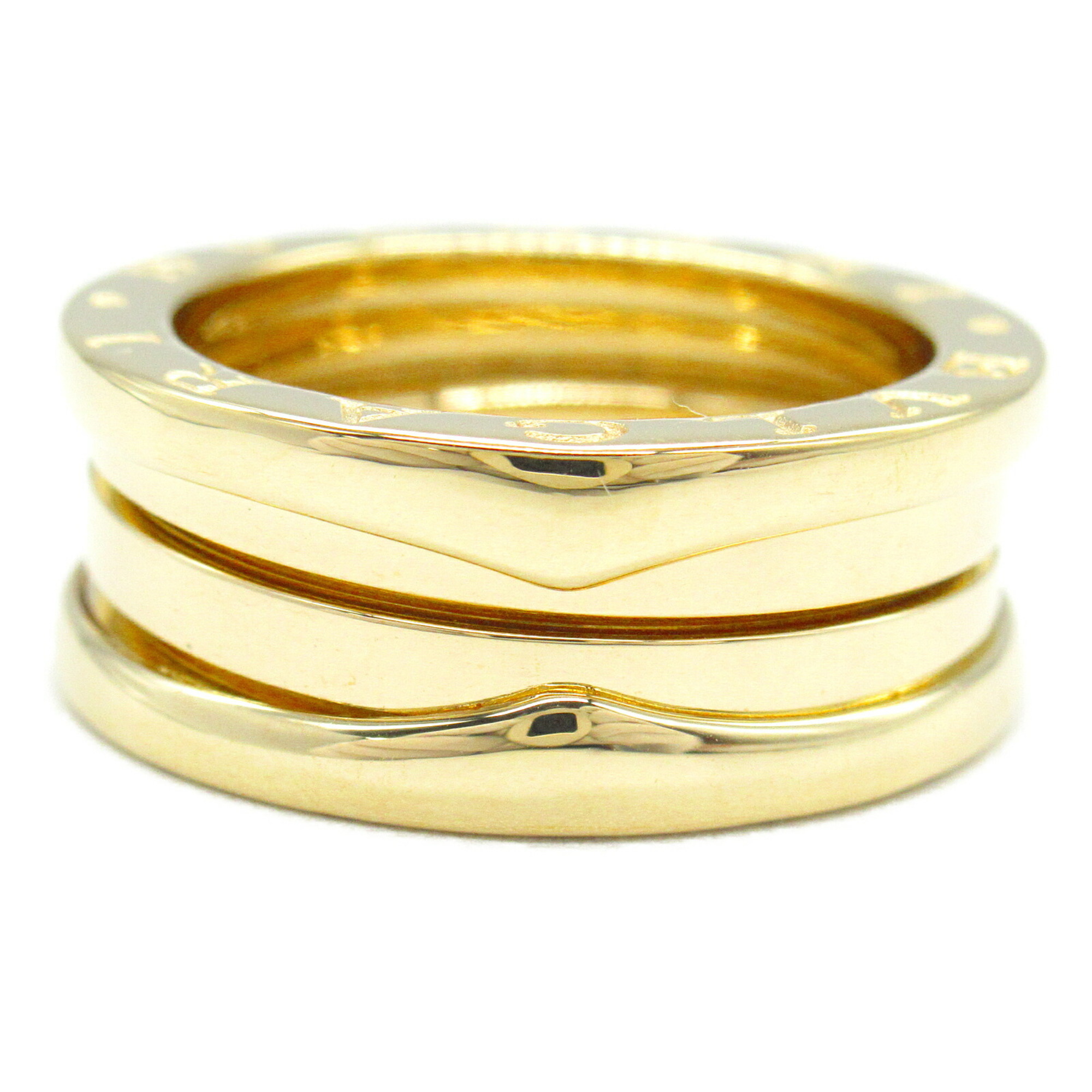 BVLGARI B-zero1 Ring, K18 (yellow gold), Men's, Women's, Gold