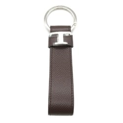 Tod's Key Ring Leather Men's Women's Brown XAMTSIGA200RLO9999