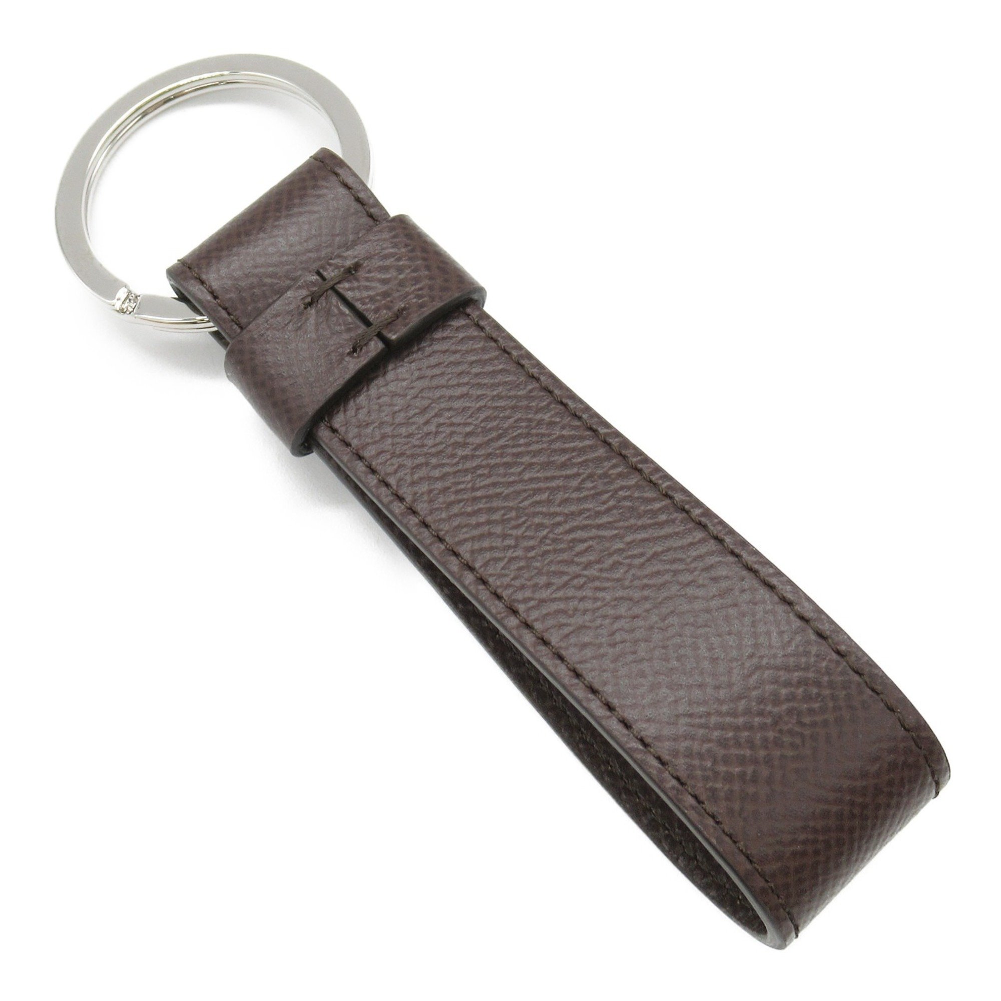 Tod's Key Ring Leather Men's Women's Brown XAMTSIGA200RLO9999