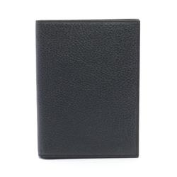 Christian Dior Dior Passport Case Notebook Cover Leather Men's Black