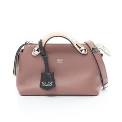 FENDI By the Way Handbag Bag Leather Women's Pink 8BL135