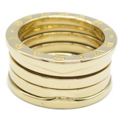 BVLGARI B.zero1 Ring, 18K Yellow Gold, Men's, Women's, Gold