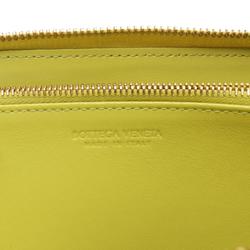 BOTTEGA VENETA Intrecciato Round Long Wallet Leather Men's Women's Green P01602832N