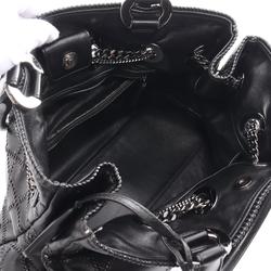 Christian Dior Dior Tote Bag Leather Women's Black