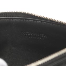 BOTTEGA VENETA Debossed Intrecciato Pouch Bag Leather Men's Black 667034