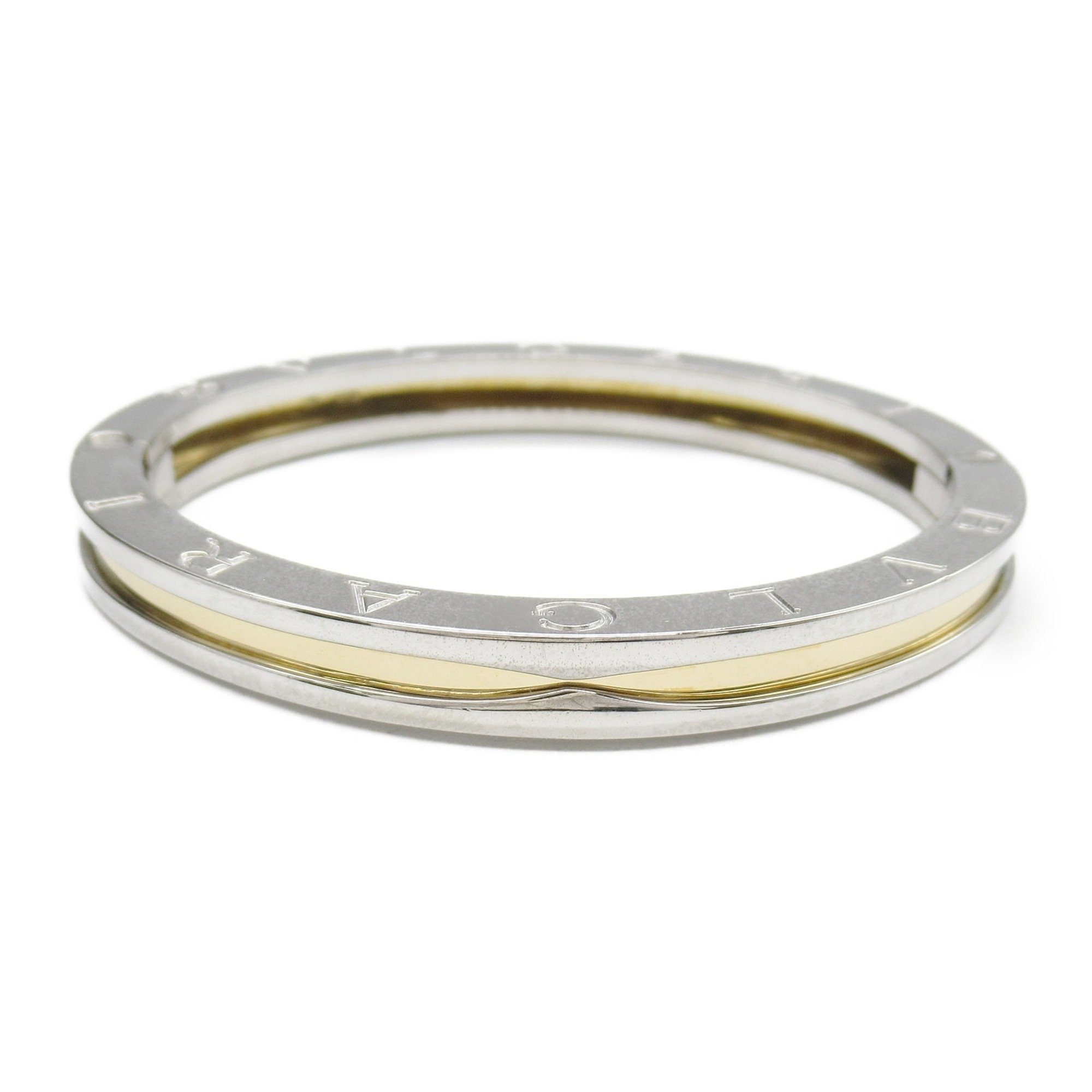 BVLGARI Bvlgari Bangle K18 (Yellow Gold) Stainless Steel Ladies Gold Silver