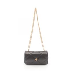 Tory Burch MINI KIRA DIAMOND QUILT FLAP Shoulder Bag Leather Women's Black 154710001