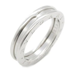 BVLGARI B-zero1 Ring, K18WG (White Gold), Men's, Women's, Silver