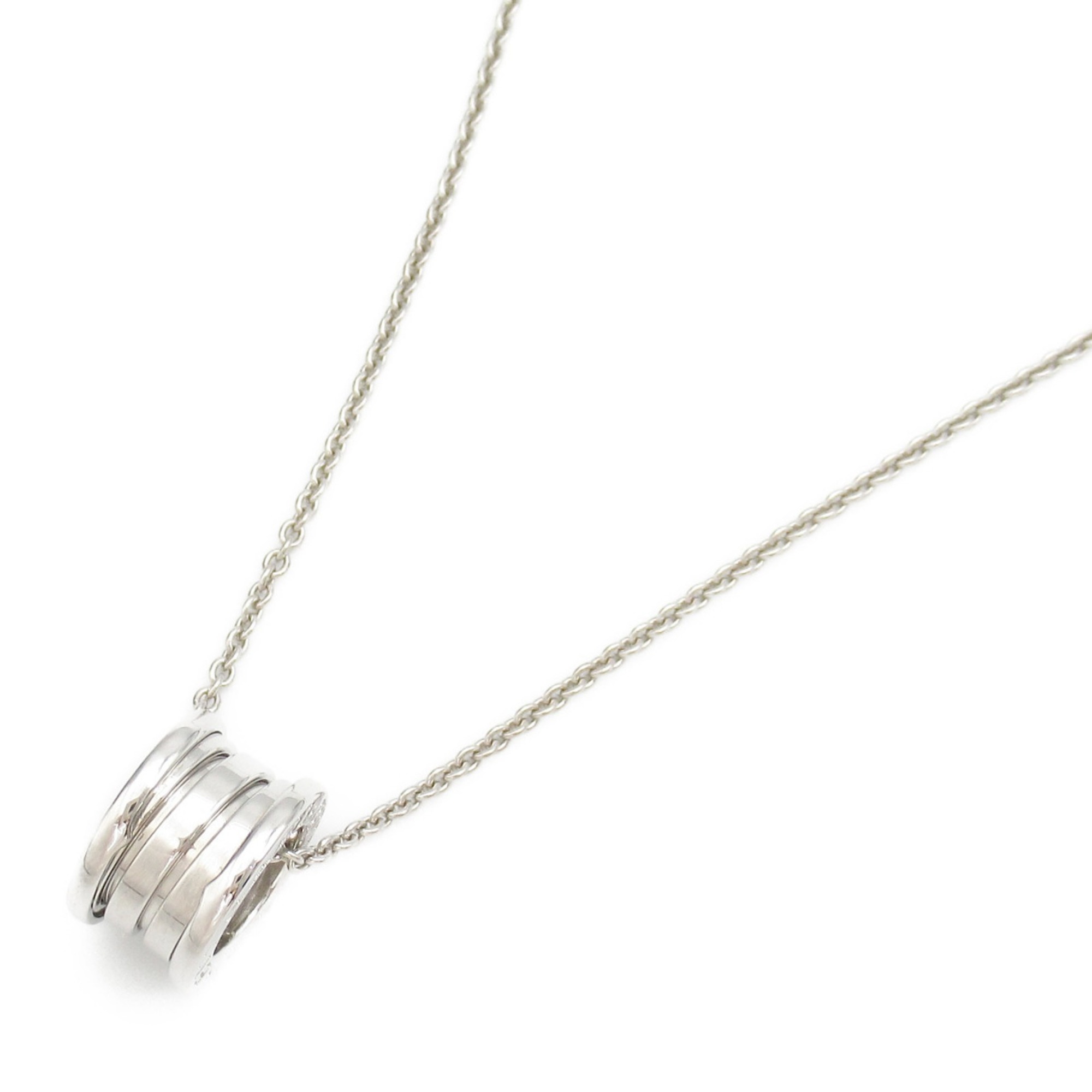 BVLGARI B-zero1 Necklace K18WG (White Gold) Women's Silver