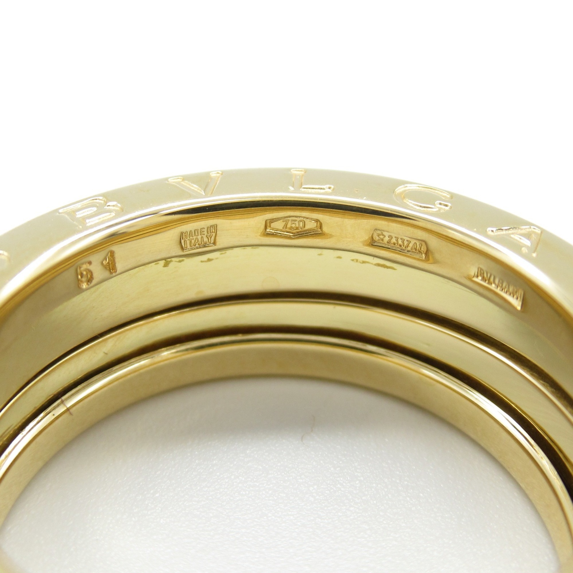 BVLGARI B-zero1 Ring K18 (yellow gold) Men's Women's Gold