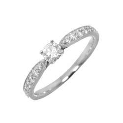 Tiffany & Co. Harmony Diamond 0.18ct F VS1 3EX Ring Pt Platinum