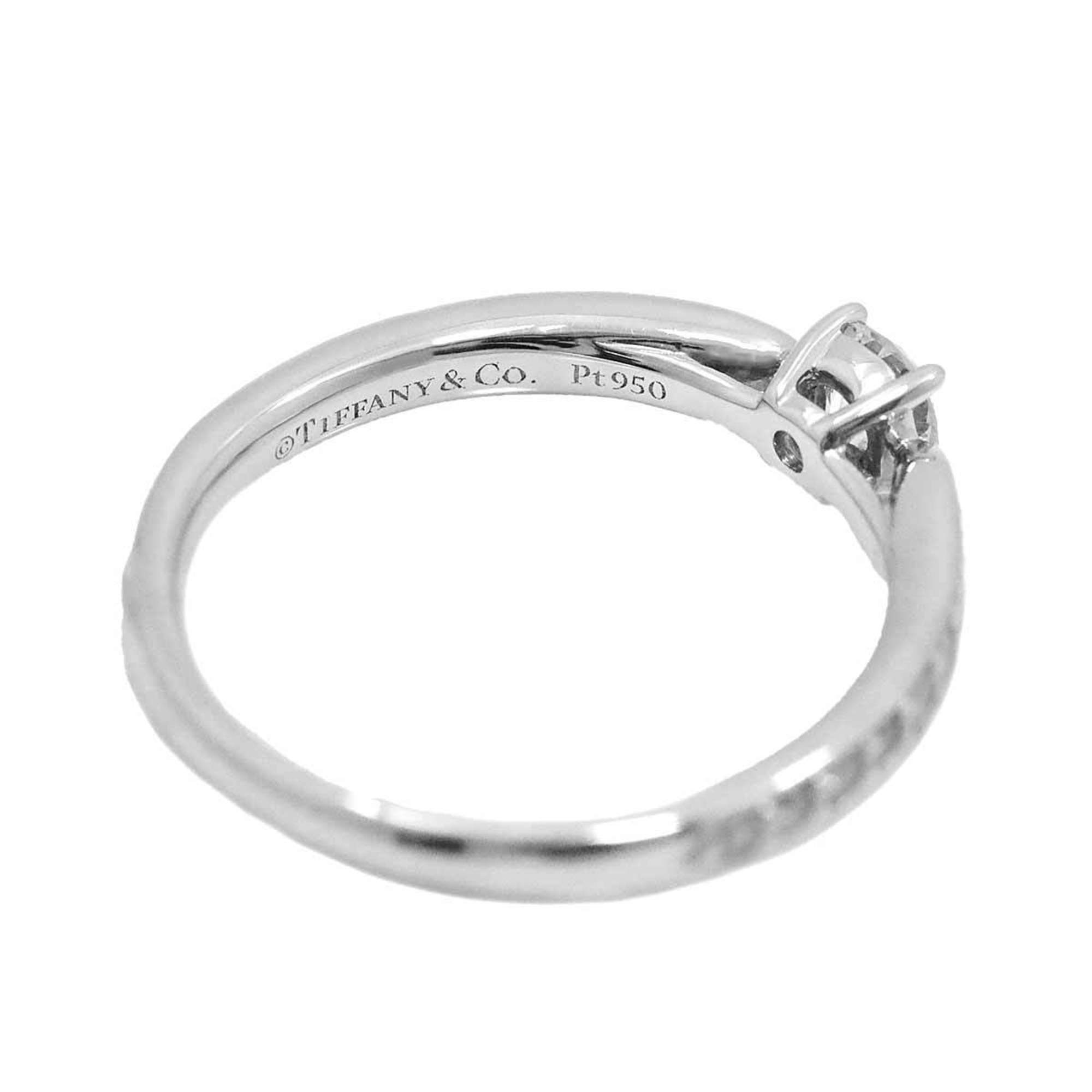 Tiffany & Co. Harmony Diamond 0.18ct F VS1 3EX Ring Pt Platinum