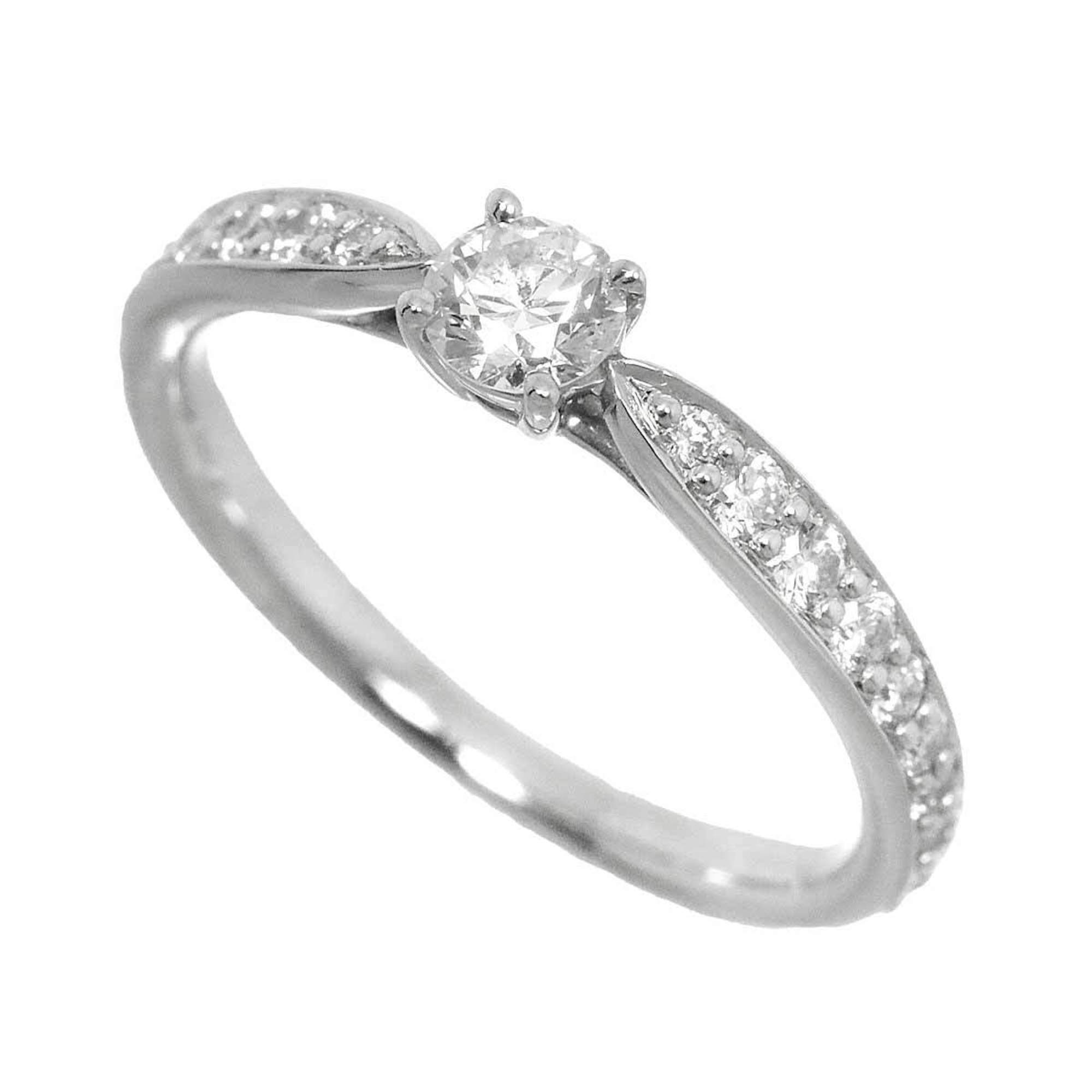 Tiffany & Co. Harmony Diamond 0.18ct F VS1 3EX Ring Pt Platinum