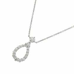 Harry Winston HARRY WINSTON Loop Diamond Necklace Extra Large 40cm Pt Platinum