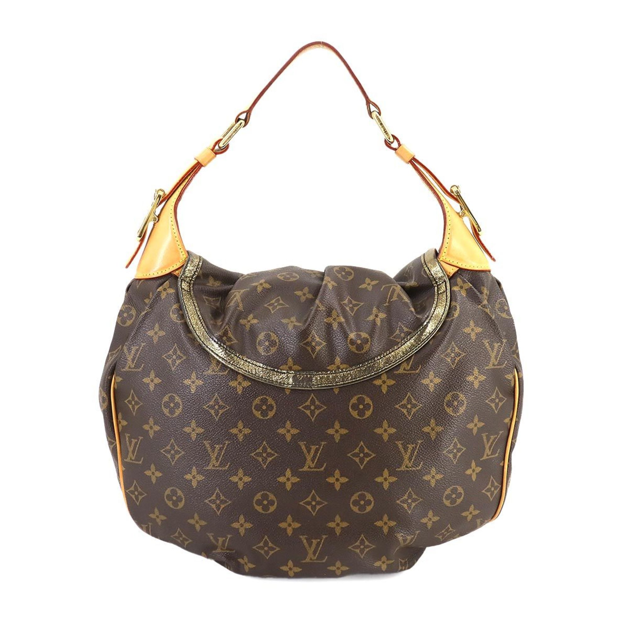 Louis Vuitton Monogram Kalahari GM Shoulder Bag Brown M97015 Gold Hardware