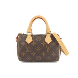 Louis Vuitton Monogram Nano Speedy 2way Hand Shoulder Bag M81085