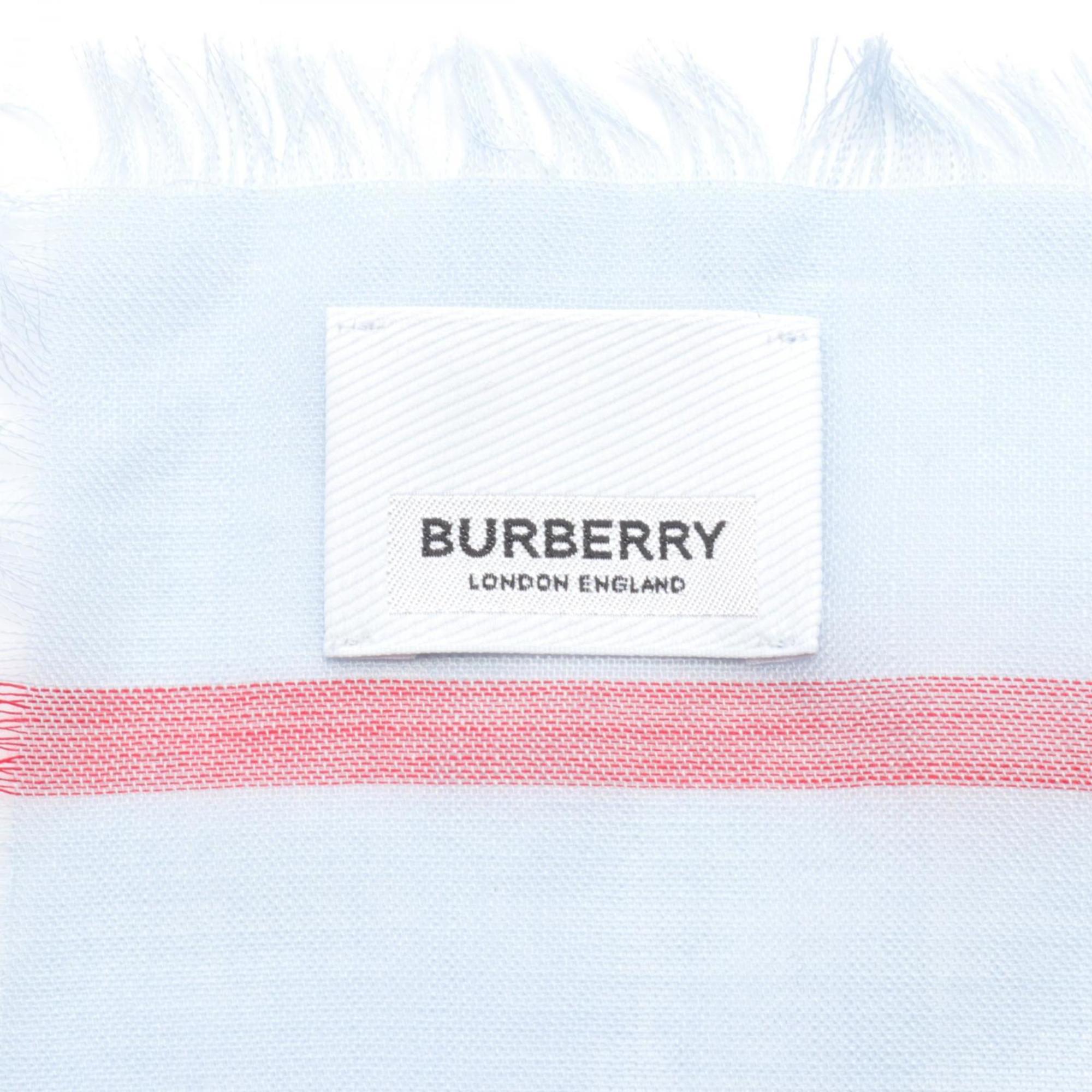 Burberry scarf, clothing, wool, silk, women's, blue