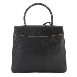 LOEWE Barcelona Handbag Leather Black Gold Hardware Bag