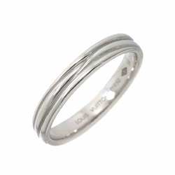 LOUIS VUITTON Alliance Epi Ring #54 Pt Platinum