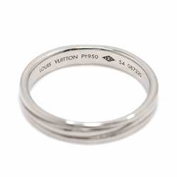 LOUIS VUITTON Alliance Epi Ring #54 Pt Platinum