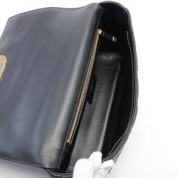 Christian Dior Dior CARO Large Cannage Shoulder Bag Leather Women's Black M9243UWHC900