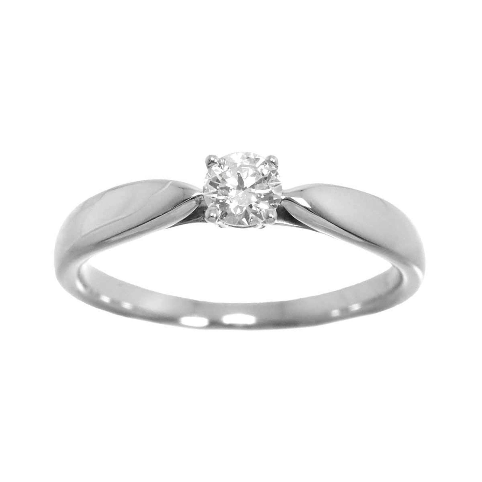 Tiffany & Co. Harmony Diamond 0.18ct I IF 3EX Ring Pt Platinum