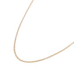 Tiffany & Co. Chain Necklace 42cm K18 PG Pink Gold 750